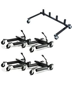 Buy SGS Four Vehicle Positioning Hydraulic Wheel Skates with Storage Rack by SGS for only £419.99
