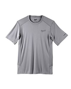 Buy Milwaukee 4933478194 Workskin™ Lightweight Performance Short Sleeve Shirt - Grey (Small) by Milwaukee for only £10.87