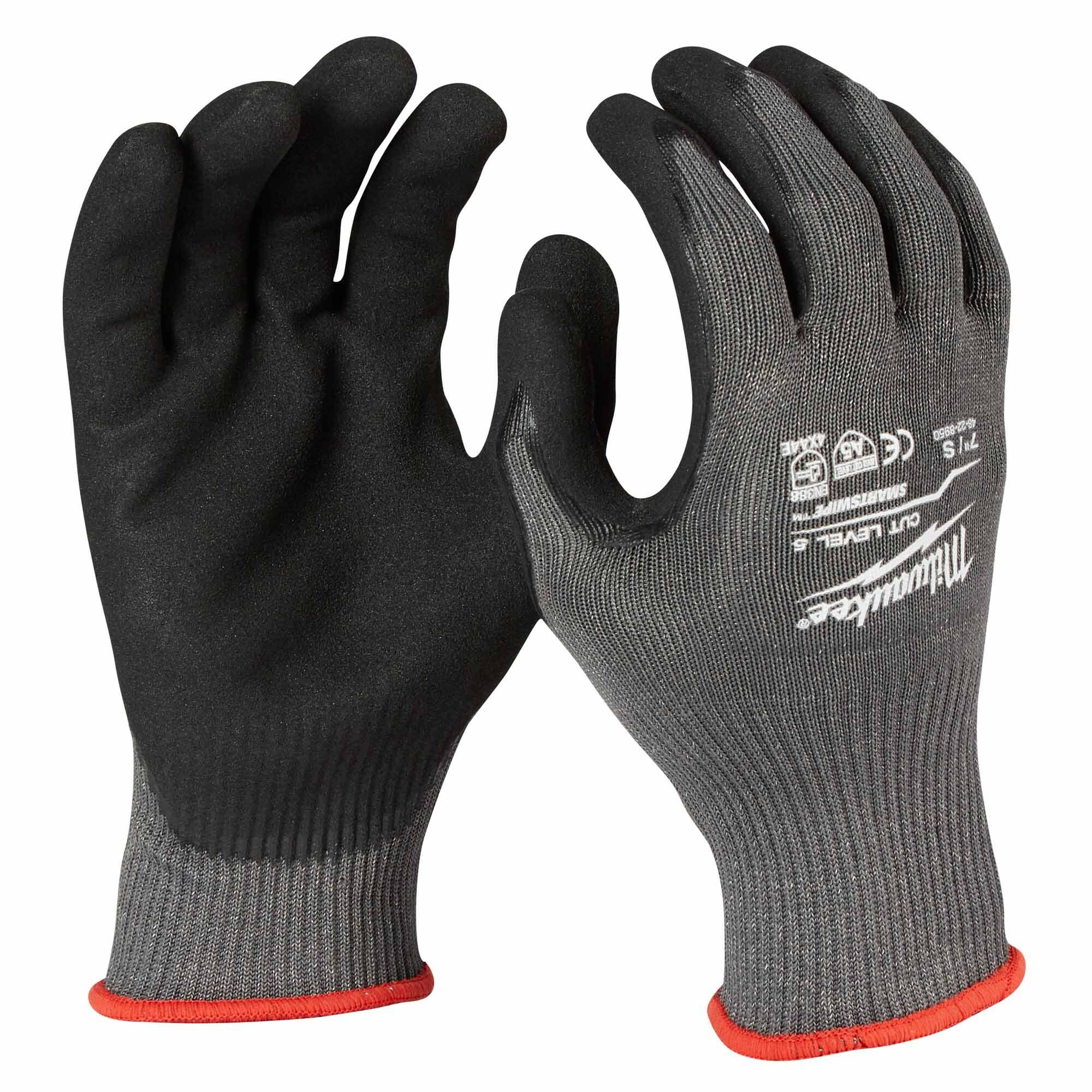 Milwaukee Cut level 5 Dipped Gloves - Medium - 12 pk