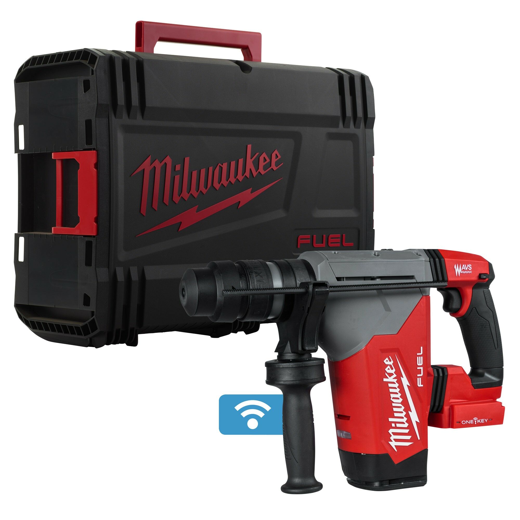Milwaukee M18ONEFHPX-0X M18 FUEL™ ONE-KEY™ 18V SDS+ Hammer Drill (Body Only) with Case 