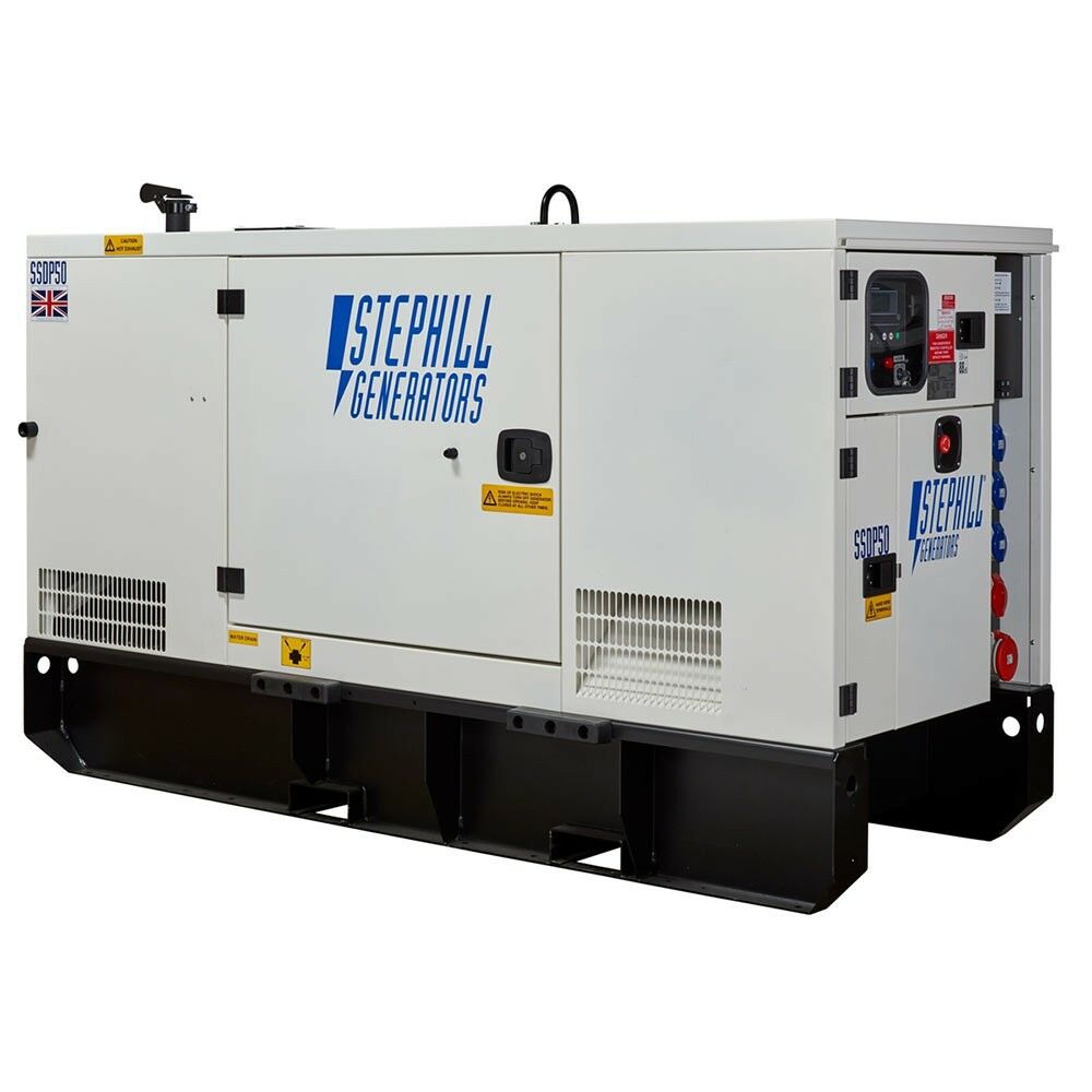 Stephill SSDP50 50.0 kVA Perkins Super Silent Diesel Generator - 1500 RPM 