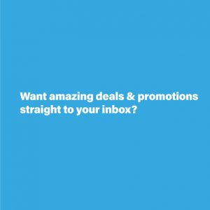Amazing Deals & Promotions to your Inbox